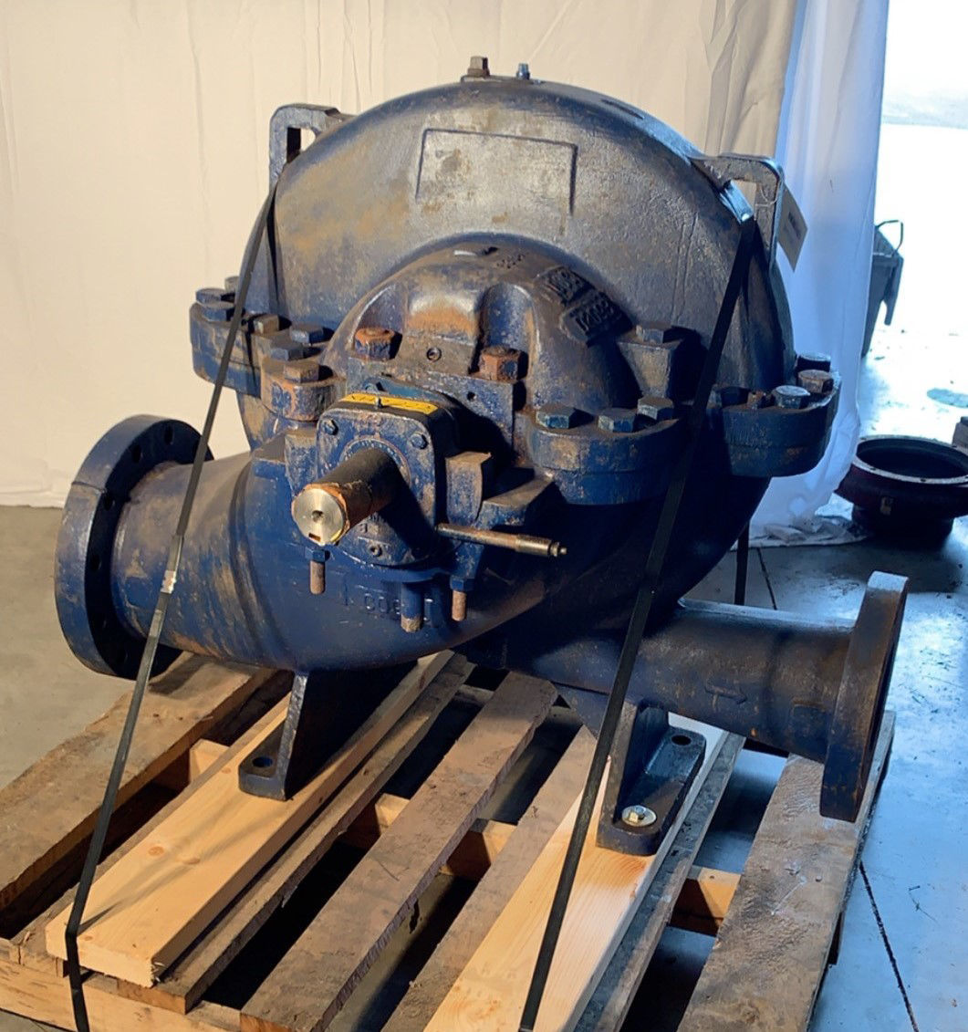 GOULDS 3410L 6X8-22 CAST IRON PUMP HS-0111